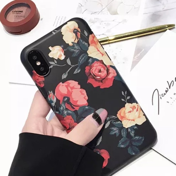 Rose print iPhone case - Picture 4 of 8